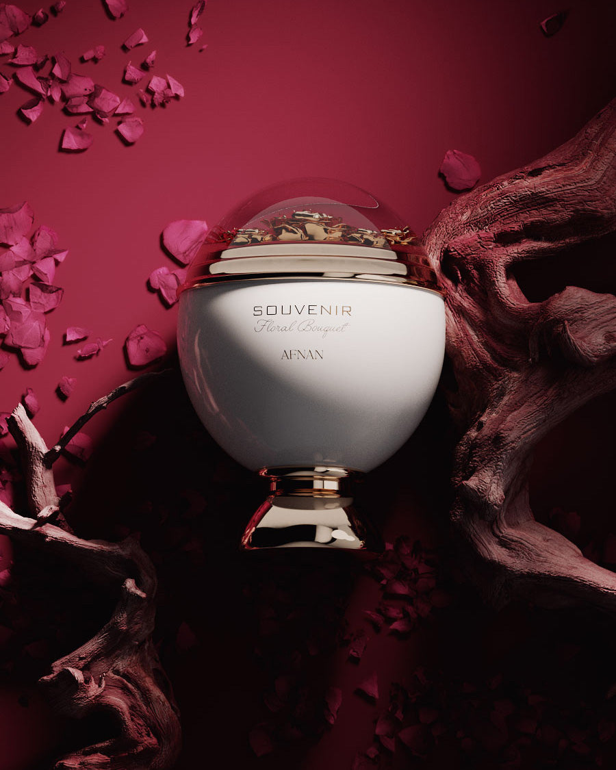 Souvenir Floral Bouquet - Afnan Perfumes - Pakistan