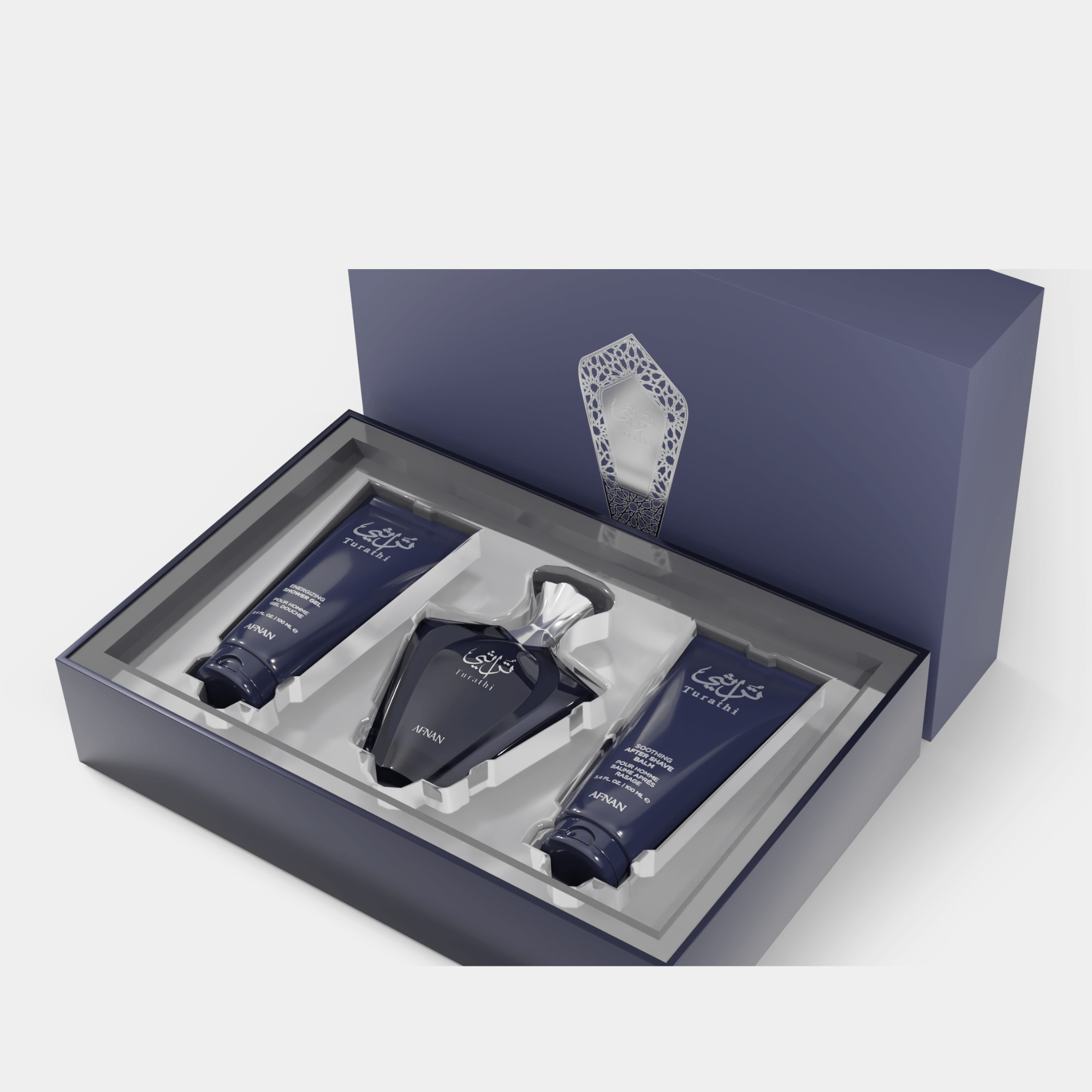 Gift Set Turathi Blue - Afnan Perfumes - Pakistan