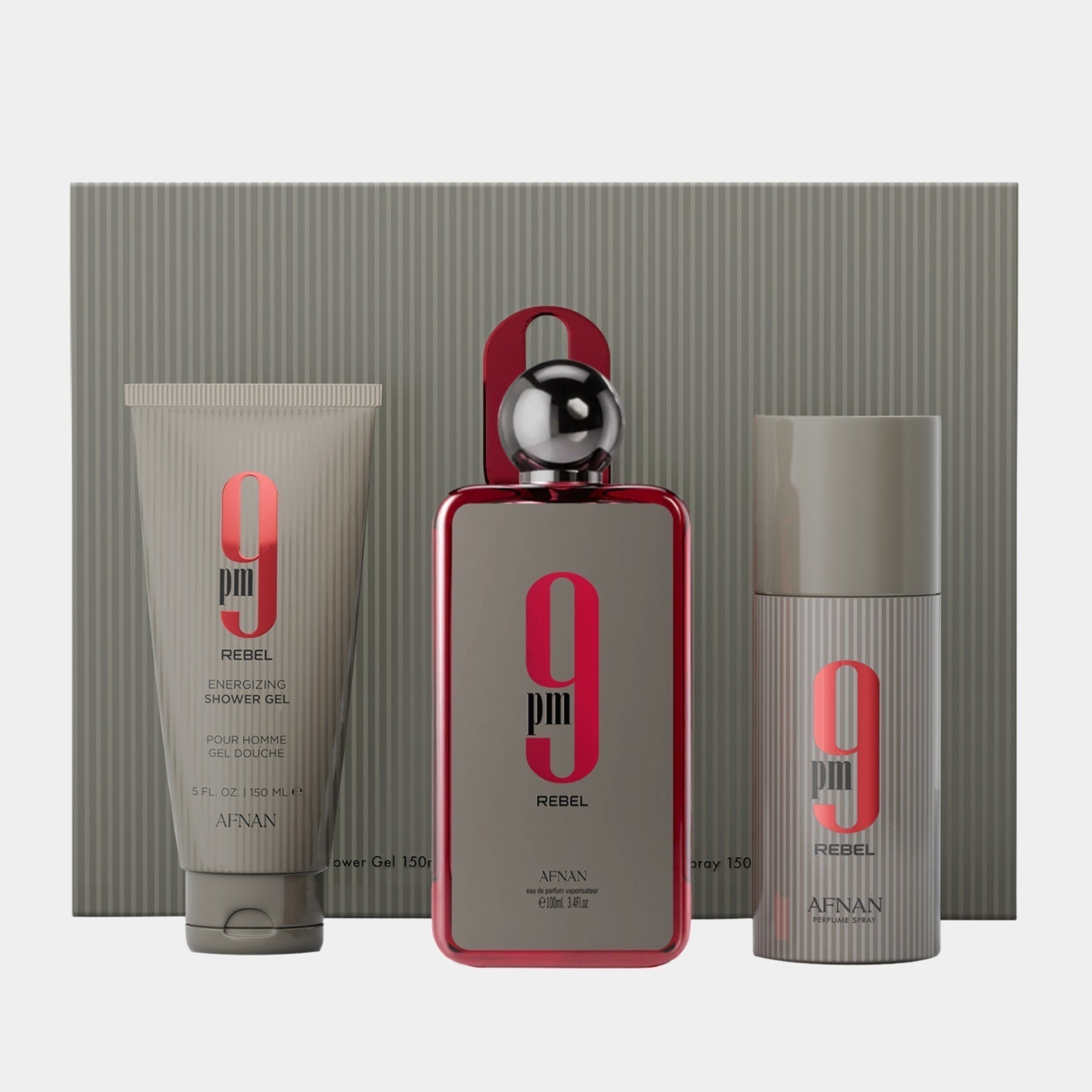 GIFT SET 9PM REBEL - Afnan Perfumes - Pakistan