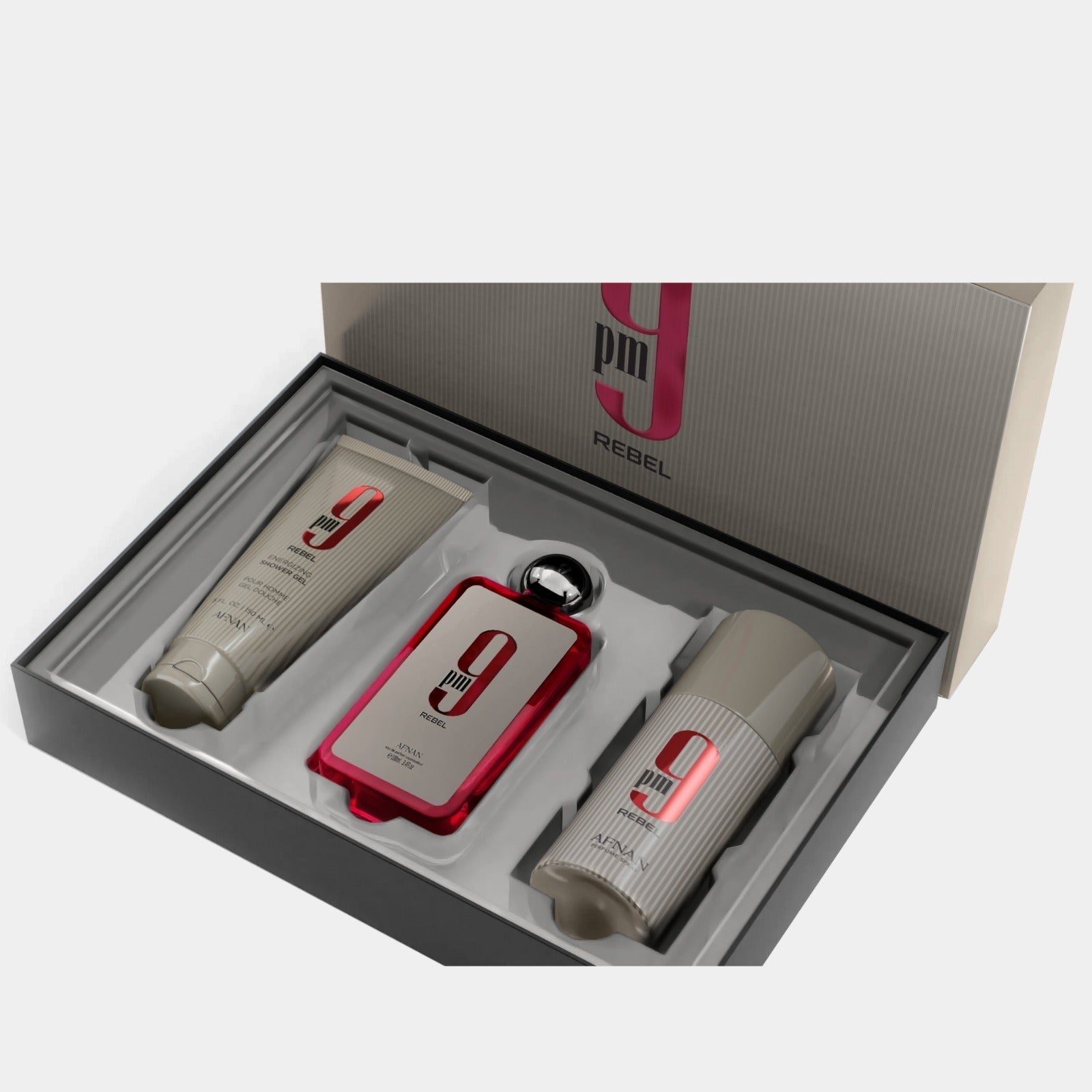 GIFT SET 9PM REBEL - Afnan Perfumes - Pakistan