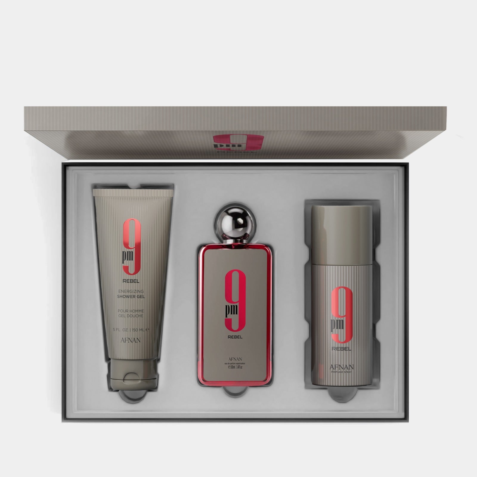 GIFT SET 9PM REBEL - Afnan Perfumes - Pakistan